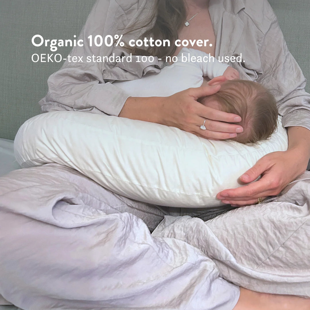 Organic Cotton Nursing Pillow Cover