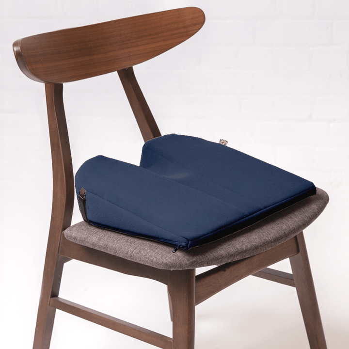 Car seat sitting wedge cushion office posture corrector with coccyx cut out 11° Degree Wedge Coccyx Cut Out - Putnams